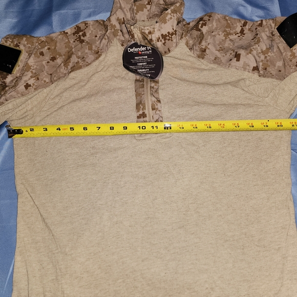 USMC FROG FR COMBAT ENSEMBLE SHIRT DESERT MARPAT BROWN SIZE MEDIUM NWT... - Picture 11 of 13